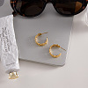 304 Stainless Steel Stud Earrings for Women WG7B986-03-2