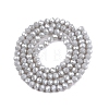Electroplate Glass Beads Strands LS-EGLA-A044-P3mm-A19-3