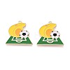 Alloy Enamel Pendants ENAM-T025-01G-06-1