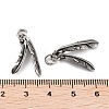 316 Surgical Stainless Steel Pendants STAS-K276-19AS-3