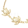 3Pcs 3 Styles 304 Stainless Steel Turtle Link Bracelets BJEW-JB13417-4