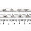 304 Stainless Steel Oval & Knot Link Chains CHS-B005-01P-3
