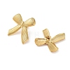 304 Stainless Steel Stud Earrings EJEW-Z055-01G-03-2