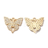 Alloy Rhinestone Pendants FIND-G055-04G-1