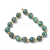 Electroplated Natural Druzy Geode Crystal Beads Strands G-G459-02N-2