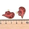 West Cowboy Theme Alloy Enamel Pendants ENAM-L056-01F-05-3