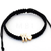 Alloy Beads Braided Bead Bracelets FS-WGADCE6-23-1