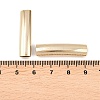Brass Tube Beads KK-C163-22A-G-3