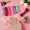 200M 10 Colors Polyester Elastic Cord OCOR-GA0002-98-3