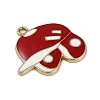 Alloy Enamel Pendants ENAM-D061-02A-02-2