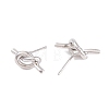 Rack Plating Brass Earrings EJEW-S219-02P-2