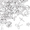 45Pcs 15 Styles Rack Plating Alloy Charms FIND-TA0008-90-3