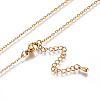 304 Stainless Steel Cable Chain Necklaces NJEW-I236-05G-6