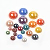 Mixed Half Round/Dome Pearlized Glass Cabochons GGLA-X0008-B-3