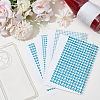 4 Sheets 4 Styles Acrylic Imitation Pearl Stickers Paper Sheets for Craft DIY-SP0002-64E-4