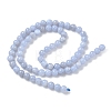 Natural Blue Lace Agate Beads Strands G-F222-30-6mm-01-8