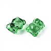Baking Paint Transparent Glass Beads DGLA-N018-02D-3
