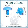 36Bags 6 Colors Resin Craft Safety Eyes DOLL-PH0001-67-2