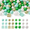 88Pcs 12 Style Silicone Beads SIL-TA0001-21-11