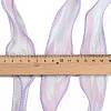 10 Yards Iridescent Polyester Organza Ribbons OCOR-XCP0003-08-3
