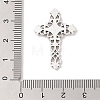 Tibetan Style Alloy Cross Gothic Pendants X-TIBEP-371-AS-LF-3