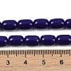 Opaque Glass Beads Strands X-GLAA-Z015-02D-4