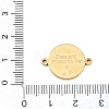 Religion 304 Stainless Steel Connector Charms STAS-I368-03G-02-3