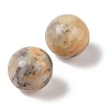 Natural Crazy Agate No Hole Sphere Beads G-K353-04D-34-2