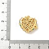 Brass Micro Pave Cubic Zirconia Locket Pendants KK-F905-05G-02-3