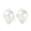 Brass Earring Findings KK-E031-S-1