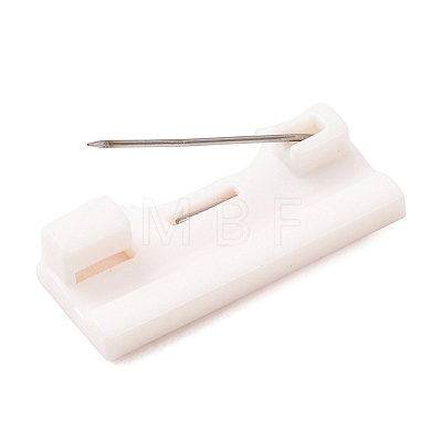 Plastic Adhesive Back Bar Pins with Iron Pins JEWB-B045-01C-1