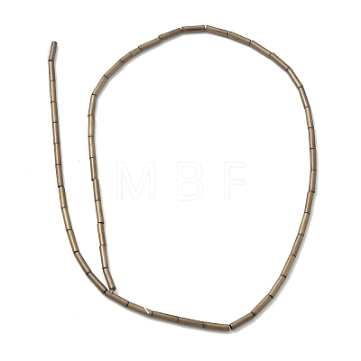 Electroplate Non-magnetic Synthetic Hematite Bead Strands G-F300-37B-F06-1