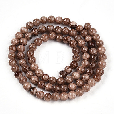 Natural Persian Jade Beads Strands G-A255-A02-04E-1