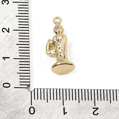 Brass Pendants KK-CBA0C2F-10G-1