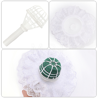  Lace Bouquet Collar AJEW-NB0003-12A-1