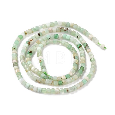 Natural Chrysoprase Beads Strands G-K315-A05-1