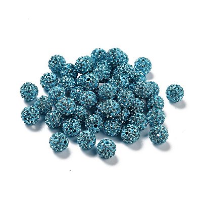 Pave Disco Ball Beads RB-A130-10mm-3-1