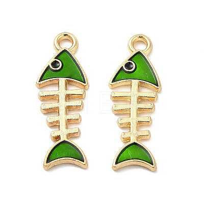 Alloy Enamel Pendants ENAM-B050-11G-04-1