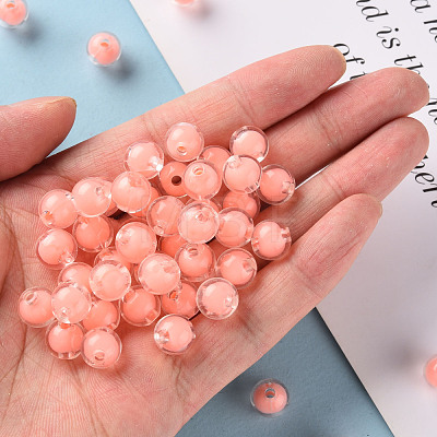 Transparent Acrylic Beads TACR-S152-15A-SS2109-1