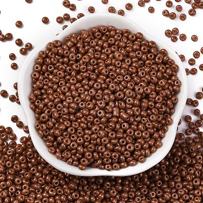 8/0 Baking Paint Glass Seed Beads X1-SEED-M012-02A-49-1