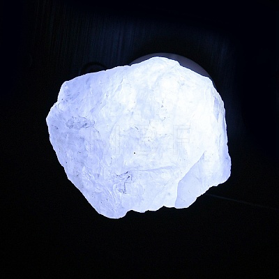 Nuggets Natural Quartz Crystal USB Night Light G-Q170-02I-1