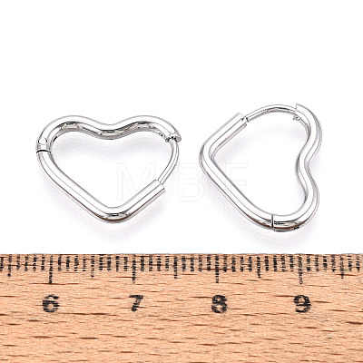 304 Stainless Steel Hoop Earrings LS-STAS-T074-28P-1