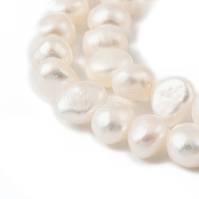 Natural Cultured Freshwater Pearl Beads Strands PEAR-P064-19J-02B-1