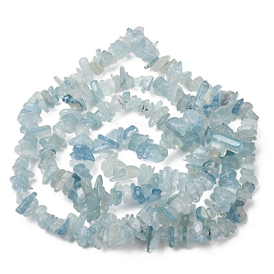Natural Aquamarine Beads Strands G-E271-96A-01-1