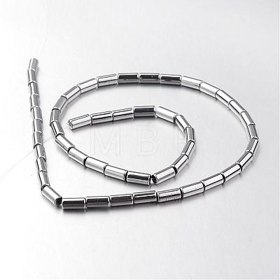 Electroplate Non-magnetic Synthetic Hematite Bead Strands G-F300-37C-01-1