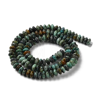 Natural African Turquoise(Jasper) Beads Strands G-Z030-A24-01-1