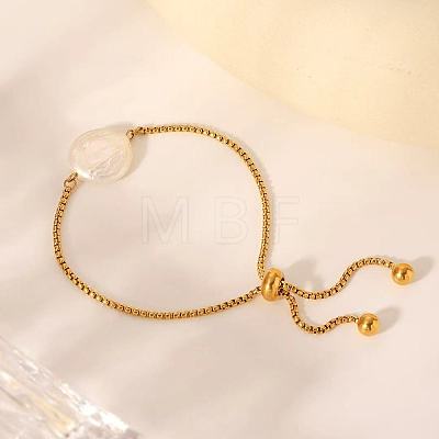 Fashion Stainless Steel Boston Link Chains Slider Bracelets LS-EE0272-1