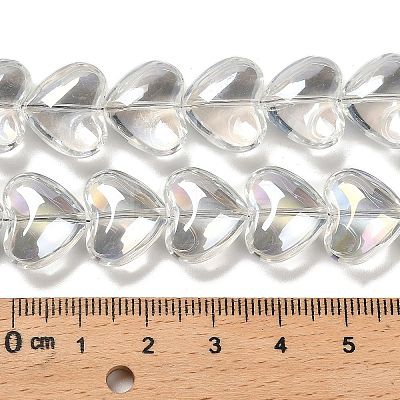 Electroplate Glass Beads Strands EGLA-B008-01A-AB01-1