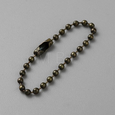 100Pcs Steel Ball Chains for Price Tag Chains FIND-SP0002-58AB-1
