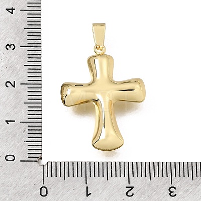 Easter Brass Pendants KK-E802-19G-B-1